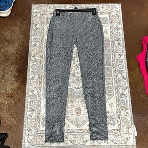 Michael Kors Black and White Patterned Pants